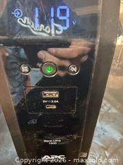 MaxSold Auction: APC UPS 1500VA Sine Wave UPS Battery Backup, BR1500MS2 Backup Battery Power Supply with AV - Toronto (Ontario, Canada) SELLER MANAGED Downsizing Online Auction - Palamar Road