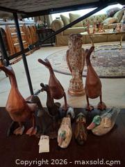 MaxSold Auction: Ducks, Owl A - Montgomery (New Jersey, USA) PARTNER MANAGED Downsizing Online Auction - Bedford Drive