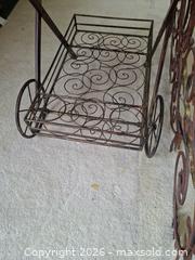 MaxSold Auction: Metal Wall Decor and Cart A - Montgomery (New Jersey, USA) PARTNER MANAGED Downsizing Online Auction - Bedford Drive