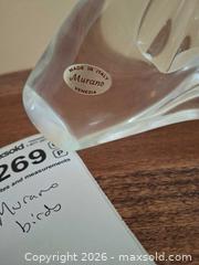 MaxSold Auction: Murano Birds A - Montgomery (New Jersey, USA) PARTNER MANAGED Downsizing Online Auction - Bedford Drive