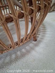 MaxSold Auction: Rattan Table C - Montgomery (New Jersey, USA) PARTNER MANAGED Downsizing Online Auction - Bedford Drive