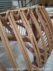 MaxSold Auction: Rattan Table C - Montgomery (New Jersey, USA) PARTNER MANAGED Downsizing Online Auction - Bedford Drive