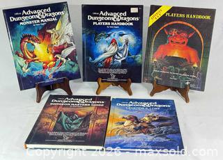 MaxSold Auction: Advanced Dungeons & Dragons Hardcover Book Lot of 5 - Ottawa (Ontario, Canada) PARTNER MANAGED Downsizing Online Auction - Greenbriar Avenue