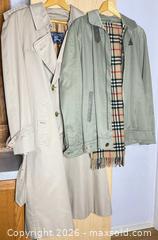 MaxSold Auction: Burberrys Trench Coat, Bomber Jacket & Scarf - Ottawa (Ontario, Canada) PARTNER MANAGED Downsizing Online Auction - Greenbriar Avenue