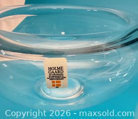 MaxSold Auction: Holmegaard Clear Glass Bowl Set — Denmark - Ottawa (Ontario, Canada) PARTNER MANAGED Downsizing Online Auction - Greenbriar Avenue