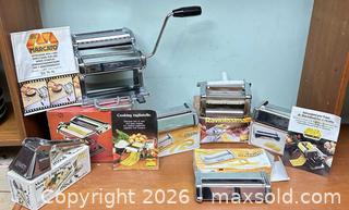 MaxSold Auction: Marcato Pasta Maker, Cutter & Herb Grinder Set - Ottawa (Ontario, Canada) PARTNER MANAGED Downsizing Online Auction - Greenbriar Avenue