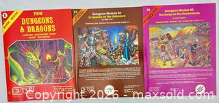 MaxSold Auction: TSR Dungeons & Dragons Basic/Expert Boxed Set (Basic/Expert) - Ottawa (Ontario, Canada) PARTNER MANAGED Downsizing Online Auction - Greenbriar Avenue