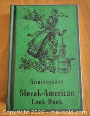 MaxSold Auction: 1952 Slovak-American Cook Book - East Cocalico Township (Pennsylvania, USA) SELLER MANAGED Downsizing Online Auction - Stevens Road