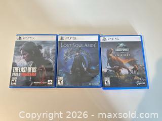 MaxSold Auction: PS5 Game Lot  - Vancouver (British Columbia, Canada) PARTNER MANAGED Estate Sale Online Auction - East 7th Avenue (STORAGE)