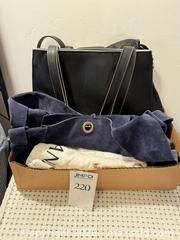 MaxSold Auction: Leather & Suede Handbags  - Los Altos (California, USA) PARTNER MANAGED Estate Sale Online Auction - Almond Avenue