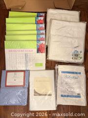MaxSold Auction: Linens & Things  - Los Altos (California, USA) PARTNER MANAGED Estate Sale Online Auction - Almond Avenue