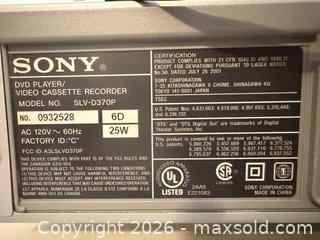 MaxSold Auction: Sony SLV?D370P DVD/VCR Combo Player  - Los Altos (California, USA) PARTNER MANAGED Estate Sale Online Auction - Almond Avenue