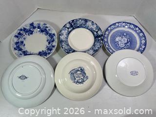 MaxSold Auction: The Transferware Treasure: Blue & White Multi-Piece Floral Set - Los Altos (California, USA) PARTNER MANAGED Estate Sale Online Auction - Almond Avenue