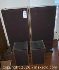 MaxSold Auction: Vintage JBL Speakers - Los Altos (California, USA) PARTNER MANAGED Estate Sale Online Auction - Almond Avenue