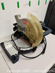 MaxSold Auction: Ryobi 10" Compound Miter Saw, Corded Electric - Irvine (California, USA) SELLER MANAGED Downsizing Online Auction - Jeronimo Road