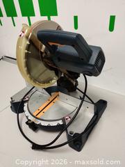 MaxSold Auction: Ryobi 10" Compound Miter Saw, Corded Electric - Irvine (California, USA) SELLER MANAGED Downsizing Online Auction - Jeronimo Road