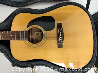 MaxSold Auction: Suzuki SSG-300 Dreadnought Acoustic Guitar, Natural - Irvine (California, USA) SELLER MANAGED Downsizing Online Auction - Jeronimo Road