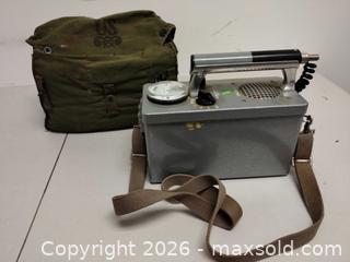 MaxSold Auction: Technical Associates (TA) Model F-6 Geiger Counter / Radiation Detector - Irvine (California, USA) SELLER MANAGED Downsizing Online Auction - Jeronimo Road