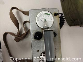 MaxSold Auction: Technical Associates (TA) Model F-6 Geiger Counter / Radiation Detector - Irvine (California, USA) SELLER MANAGED Downsizing Online Auction - Jeronimo Road