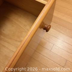 MaxSold Auction: 4 drawer wooden dresser - Ottawa (Ontario, Canada) SELLER MANAGED Charity/Fundraising Online Auction - Pauline-Charron Place