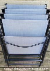 MaxSold Auction: Four foldable lawn chairs - Ottawa (Ontario, Canada) SELLER MANAGED Charity/Fundraising Online Auction - Pauline-Charron Place