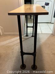 MaxSold Auction: Live Edge Console table - Ottawa (Ontario, Canada) SELLER MANAGED Charity/Fundraising Online Auction - Pauline-Charron Place