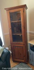 MaxSold Auction: Solid pine cabinet - Ottawa (Ontario, Canada) SELLER MANAGED Charity/Fundraising Online Auction - Pauline-Charron Place