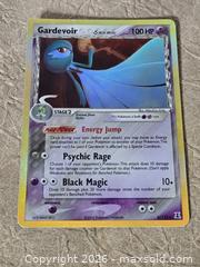 MaxSold Auction: Pokemon Gardevoir Delta Species Holo LP 6/113 - Toronto (Ontario, Canada) PARTNER MANAGED Downsizing Online Auction - McAdam Avenue