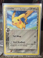 MaxSold Auction: Pokemon Pikachu Holon Phantoms NM 79/110 - Toronto (Ontario, Canada) PARTNER MANAGED Downsizing Online Auction - McAdam Avenue