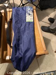 MaxSold Auction: 3 Folding Camping Chairs — Maple Leafs Licensed + Generic - Dysart and Others (Ontario, Canada) SELLER MANAGED Downsizing Online Auction - Webb Circle