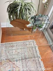 MaxSold Auction: Clear Glass Rectangular Coffee Table, Modern/Contemporary (plants and fish not included) - Dysart and Others (Ontario, Canada) SELLER MANAGED Downsizing Online Auction - Webb Circle