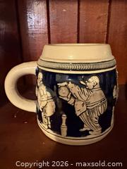 MaxSold Auction: Set of 5 German Bavarian Ceramic & Pewter Beer Steins - Dysart and Others (Ontario, Canada) SELLER MANAGED Downsizing Online Auction - Webb Circle