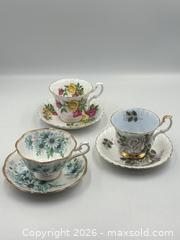 MaxSold Auction: 10 Royal Albert Teacup and Saucers  - Oakville (Ontario, Canada) PARTNER MANAGED Estate Sale Online Auction - Lakeshore Road West