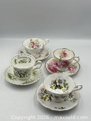 MaxSold Auction: 10 Royal Albert Teacup and Saucers  - Oakville (Ontario, Canada) PARTNER MANAGED Estate Sale Online Auction - Lakeshore Road West