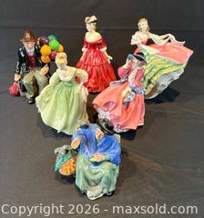 MaxSold Auction: 6 Royal Doulton Porcelain Figures  - Oakville (Ontario, Canada) PARTNER MANAGED Estate Sale Online Auction - Lakeshore Road West
