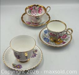 MaxSold Auction: English Bone China Porcelain Teacups and Saucers: Crown Staffordshire, Foley, and More - Oakville (Ontario, Canada) PARTNER MANAGED Estate Sale Online Auction - Lakeshore Road West