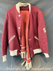 MaxSold Auction: McMaster Varsity Style Jacket and Scarf  - Oakville (Ontario, Canada) PARTNER MANAGED Estate Sale Online Auction - Lakeshore Road West