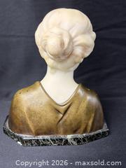 MaxSold Auction: Schumacher Carved White Marble and Bronze Bust of a Young Woman, Stamped - Oakville (Ontario, Canada) PARTNER MANAGED Estate Sale Online Auction - Lakeshore Road West
