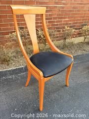 MaxSold Auction: Set of Four Pietro Costantini Gondola Dining Chairs for Ello - Oakville (Ontario, Canada) PARTNER MANAGED Estate Sale Online Auction - Lakeshore Road West