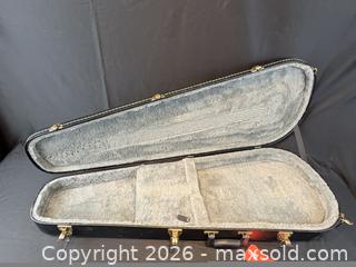 MaxSold Auction: Squier Stratocaster Electric Guitar in Fitted Hard Case - Oakville (Ontario, Canada) PARTNER MANAGED Estate Sale Online Auction - Lakeshore Road West