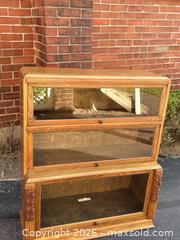 MaxSold Auction: Three Stack Barrister Bookcase *Companion to Lot #145 - Oakville (Ontario, Canada) PARTNER MANAGED Estate Sale Online Auction - Lakeshore Road West