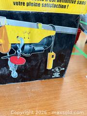 MaxSold Auction: Power Fist 220 lb Electric Cable Hoist A - Surrey (British Columbia, Canada) Estate Sale Online Auction - 88 Avenue