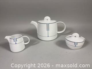MaxSold Auction: (3) Items of THOMAS Art Deco Tea Set  - Toronto (Ontario, Canada) SELLER MANAGED Reseller Online Auction - Chesswood Drive