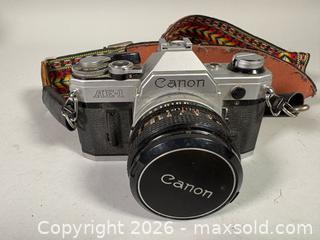 MaxSold Auction: CANON AE 1 Camera, CANON 310XL SUPER 8 Movie Camera, VIVITAR Flash, Lens, and More - Toronto (Ontario, Canada) SELLER MANAGED Reseller Online Auction - Chesswood Drive