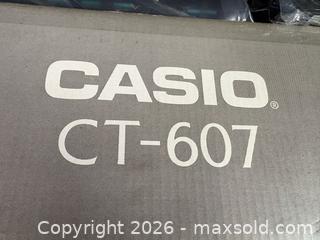 MaxSold Auction: CASIO CT- 607 Keyboard - Toronto (Ontario, Canada) SELLER MANAGED Reseller Online Auction - Chesswood Drive