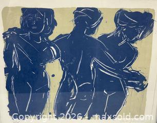 MaxSold Auction: LESTER JOHNSON Signed, Numbered, and Framed Mixed Media Print  - Toronto (Ontario, Canada) SELLER MANAGED Reseller Online Auction - Chesswood Drive