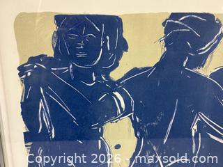 MaxSold Auction: LESTER JOHNSON Signed, Numbered, and Framed Mixed Media Print  - Toronto (Ontario, Canada) SELLER MANAGED Reseller Online Auction - Chesswood Drive