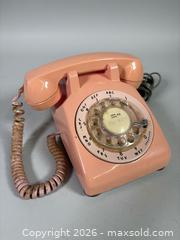 MaxSold Auction: NORTHERN ELECTRIC CO G3 Pink Rotary Dial Phone with Cord.  - Toronto (Ontario, Canada) SELLER MANAGED Reseller Online Auction - Chesswood Drive