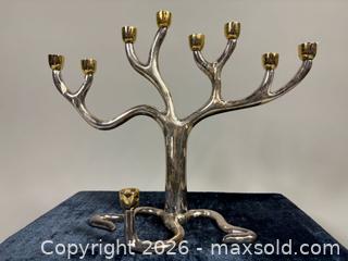 MaxSold Auction: SANDRA KRAVITZ by  Rosenthal "Tree of Life" Judaica Menorah. - Toronto (Ontario, Canada) SELLER MANAGED Reseller Online Auction - Chesswood Drive