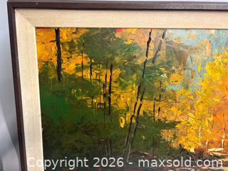 MaxSold Auction: Signed and Framed Oil Painting - Toronto (Ontario, Canada) SELLER MANAGED Reseller Online Auction - Chesswood Drive